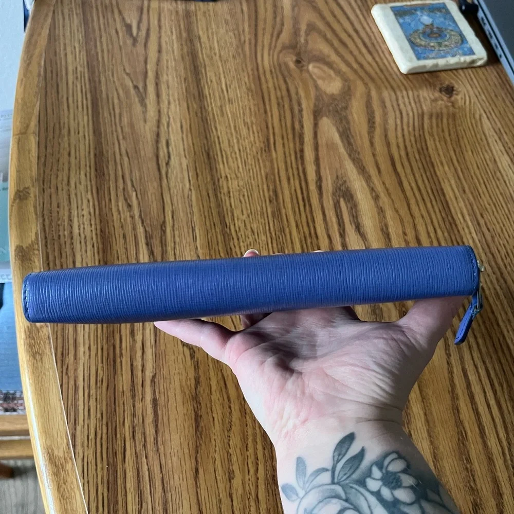 Giorgio Armani Blue Wallet - Picture 12 of 14
